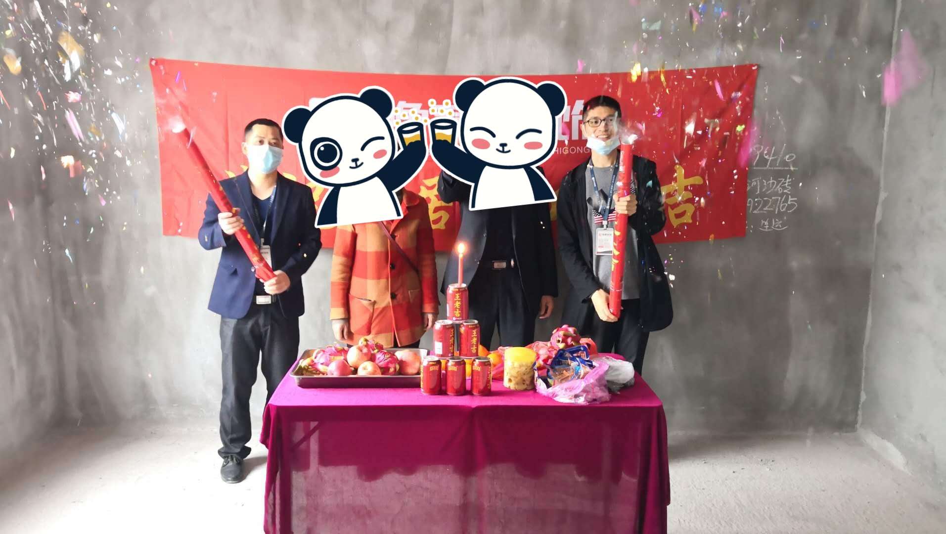 恭祝龙华云锦陈总爱家开工大吉！！！